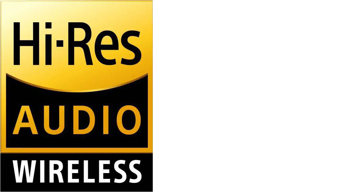 Hi-Res Audio Wireless Logo of JAS.