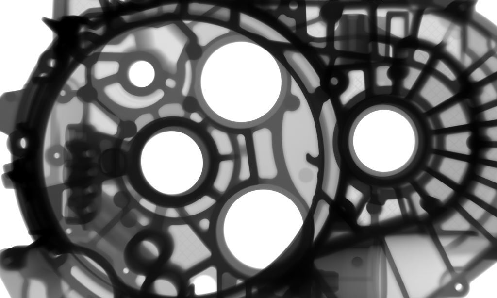 Kupplungsgehäuse des Röntgendetektors XEye