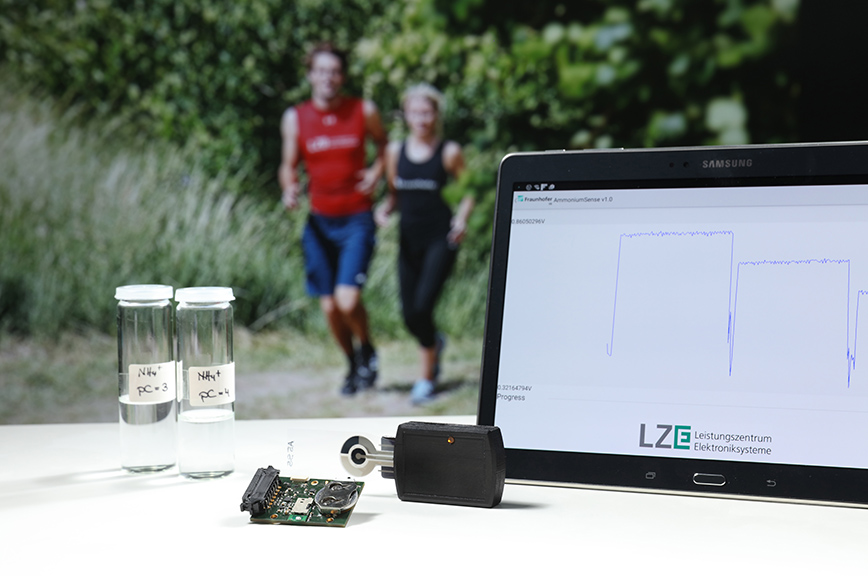 Ammoniaksensor/ Fraunhofer IIS / LZE