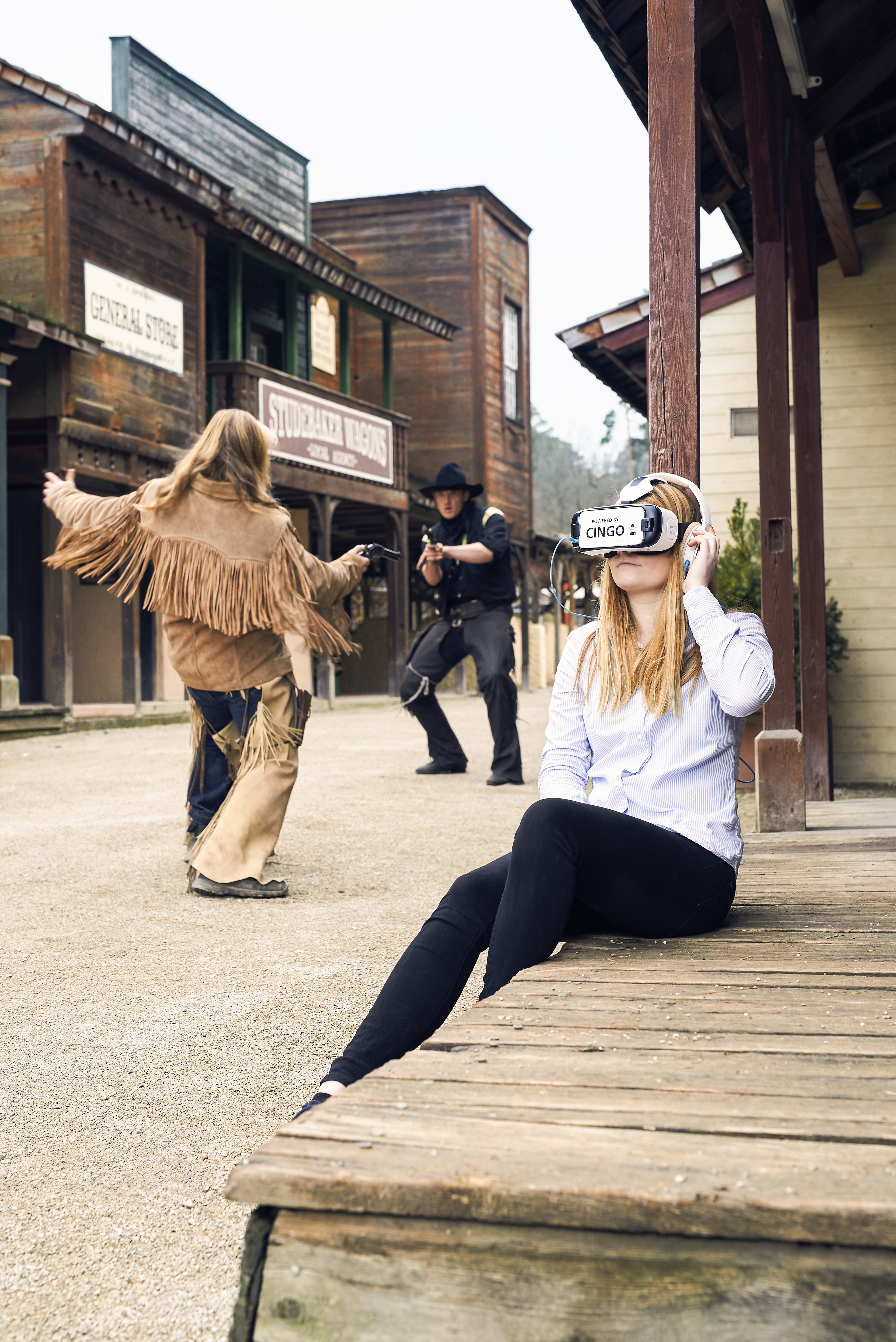 Virtual Reality Erfahrung mit Fraunhofer Cingo