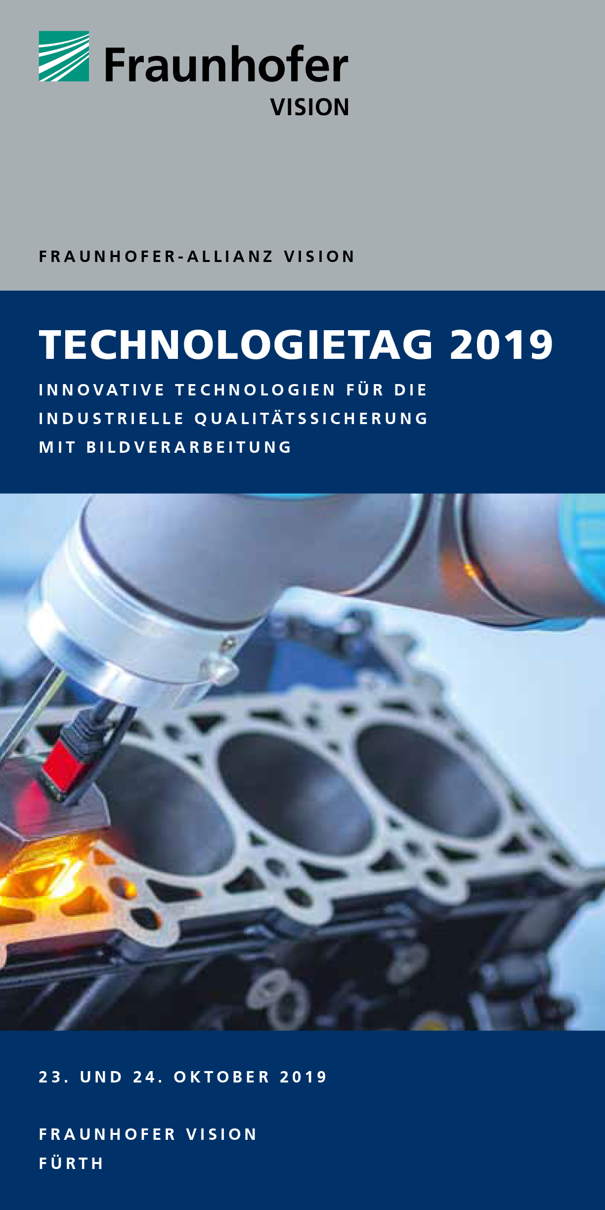 Technologietag 2019: Innovative Technologien für die industrielle Qualitätssicherung mit Bildverarbeitung