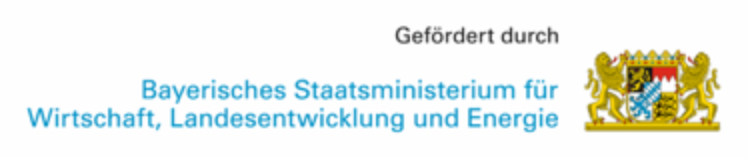 Förderung durch Bayerisches Ministerium für Wirtschaft, Landesentwicklung und Energie
