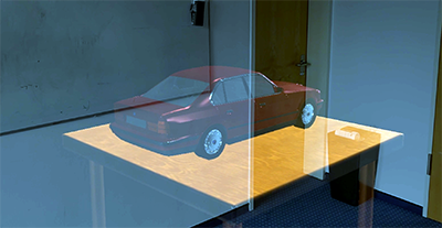 BMW in augmented reality
