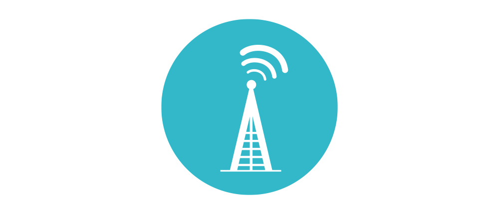 Mobile communications icon