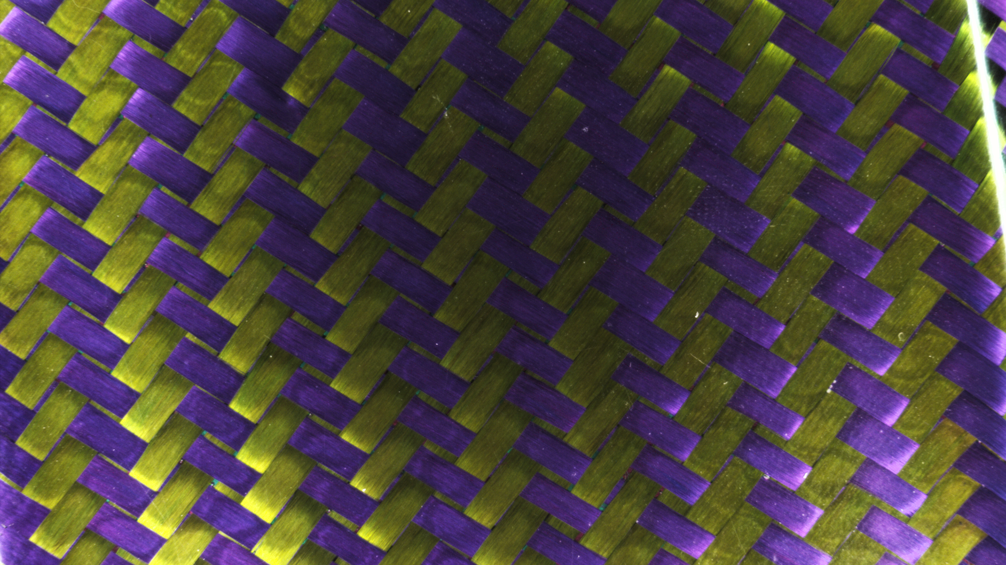 False color polarization image of CFRP fibres